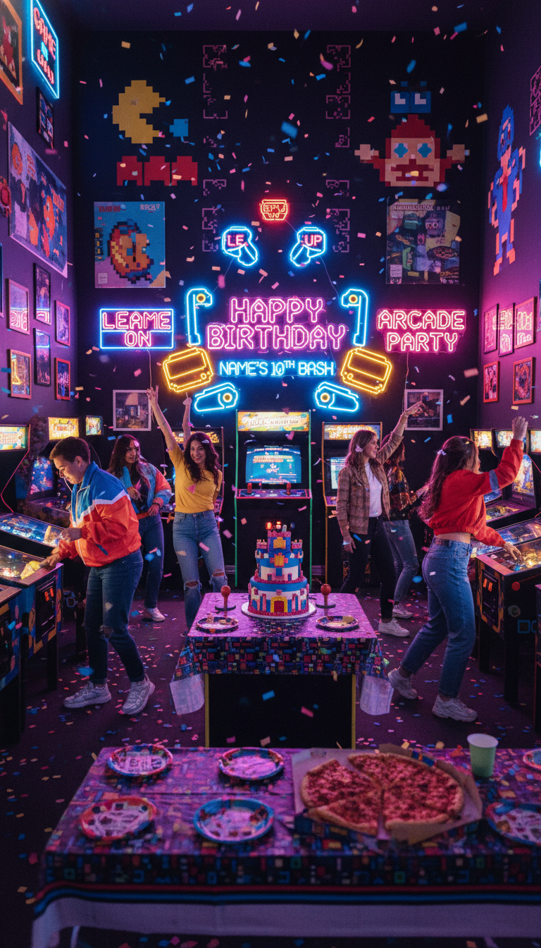 Retro Arcade Experience