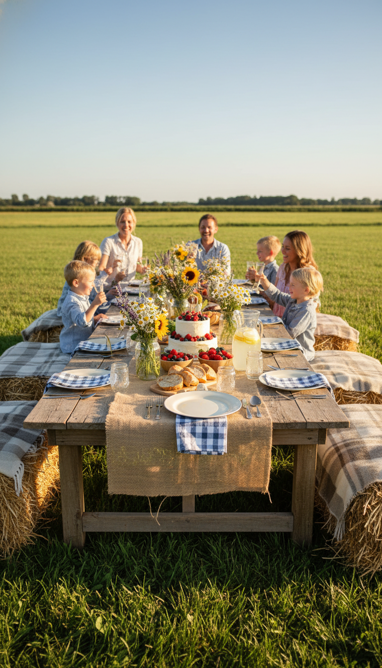 Rustic Farmhouse Picnic
