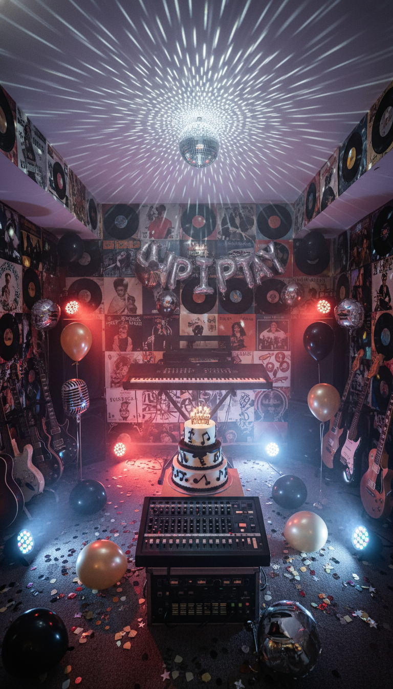 Rockstar Retreat: Music Studio Scene