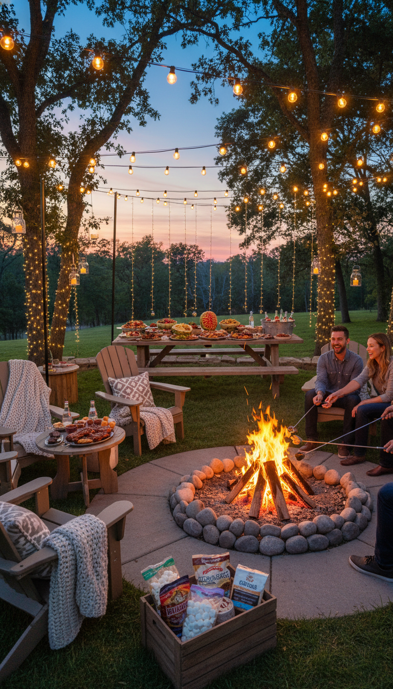 Backyard Bonanza: BBQ & Bonfire Bliss
