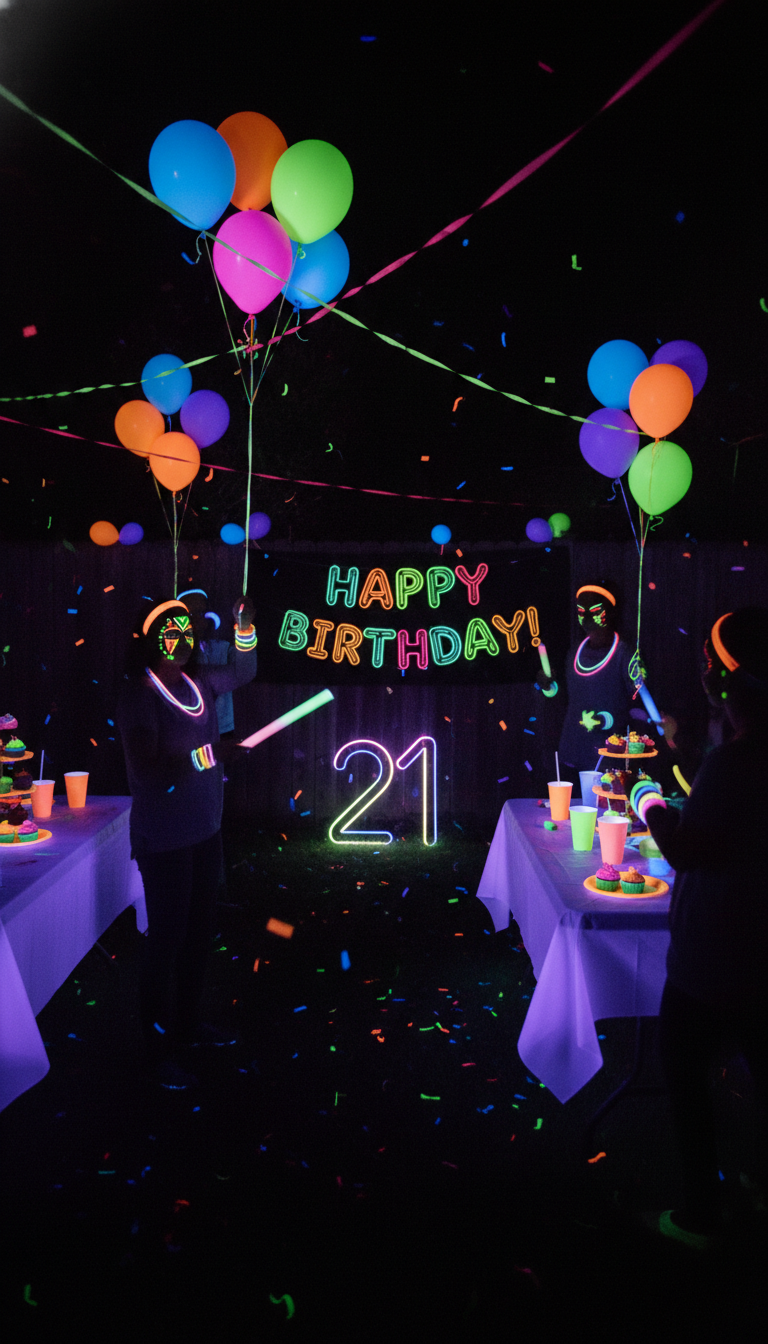Glow-in-the-Dark Party