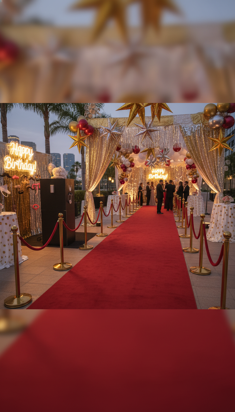 Hollywood Red Carpet Glam