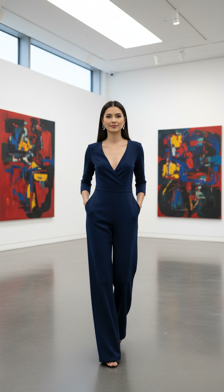 Elegant Tailored Jumpsuit