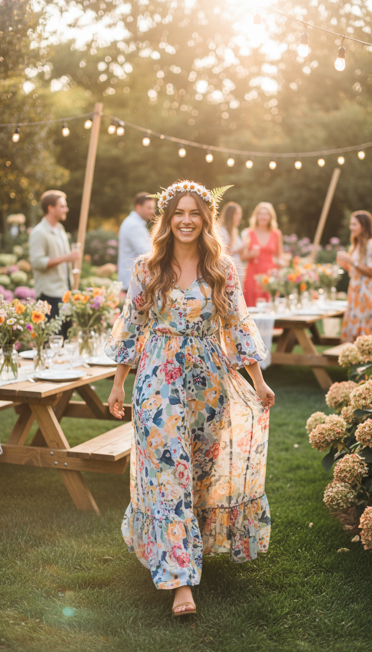 Bohemian Rhapsody Maxi Dress