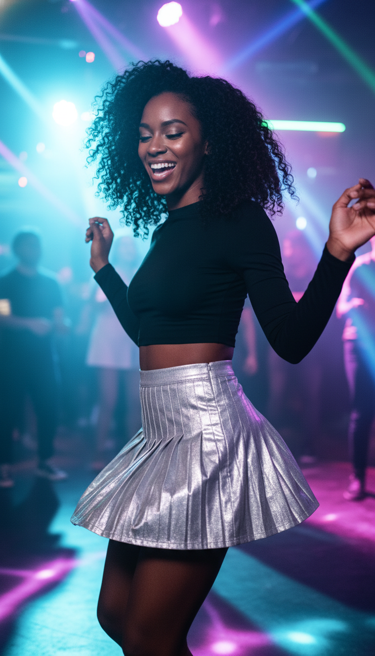 Bold Statement Mini Skirt and Top