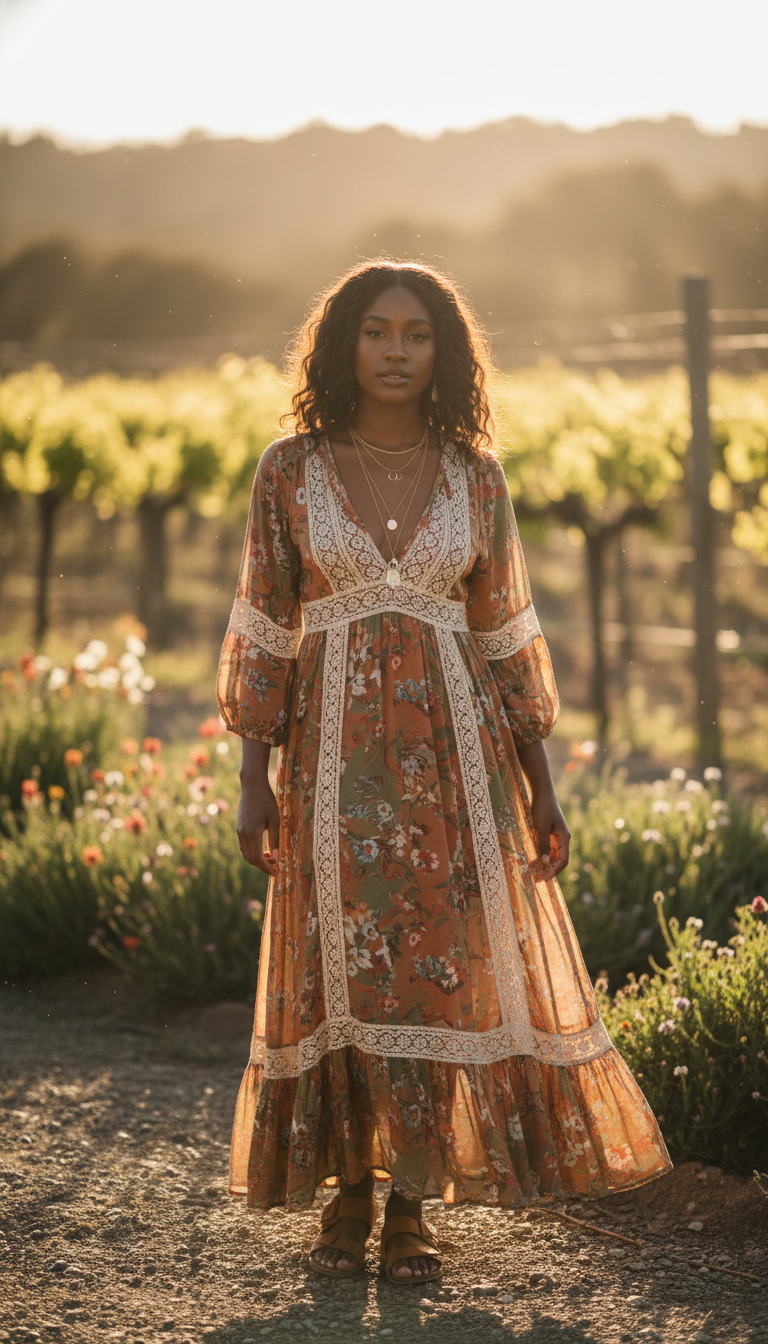 Bohemian Luxe Maxi Dress