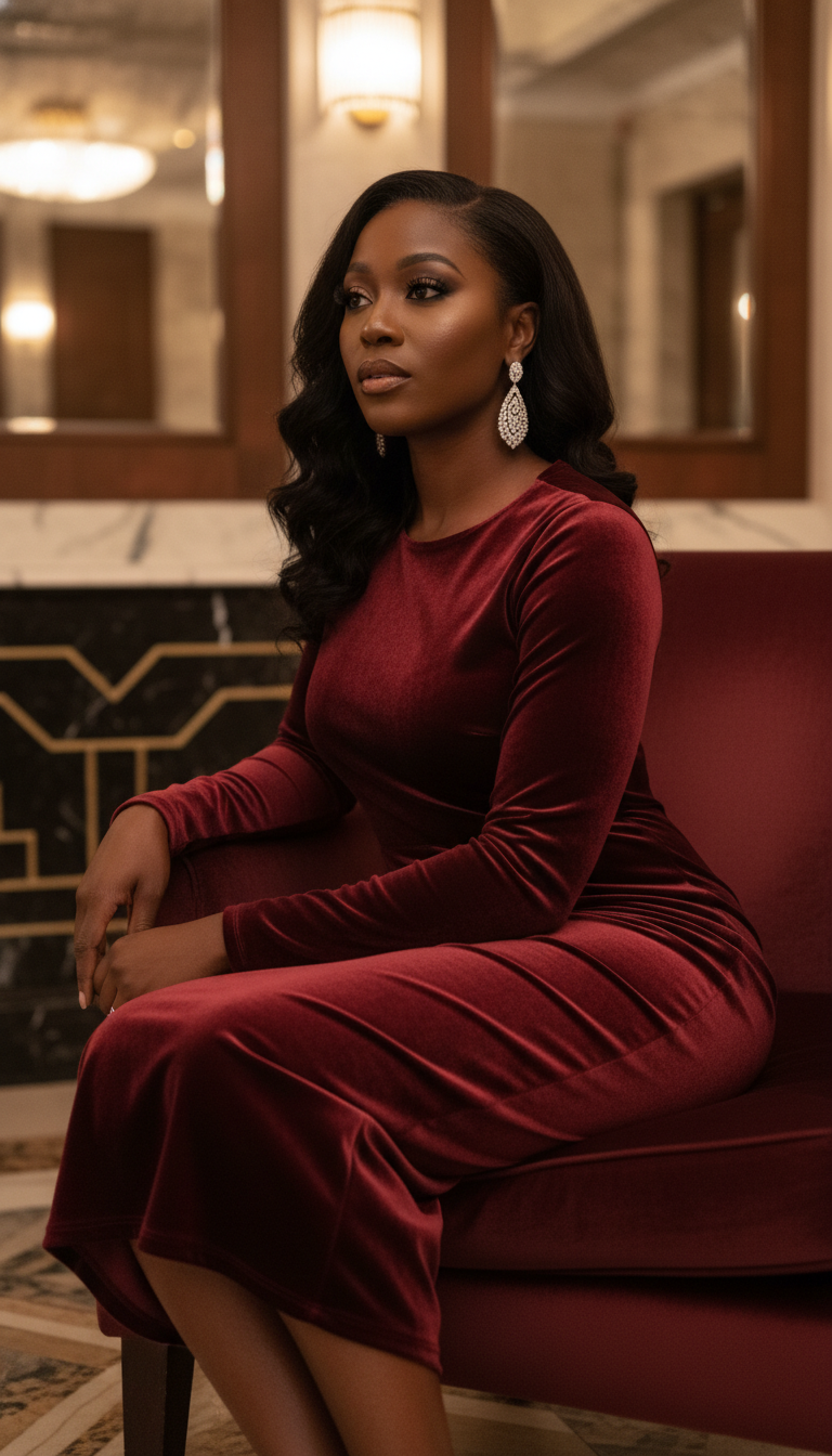 Luxurious Velvet Ensemble