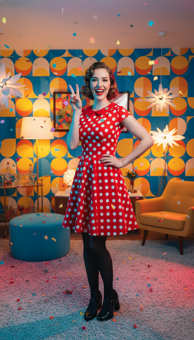 Playful Retro Mod