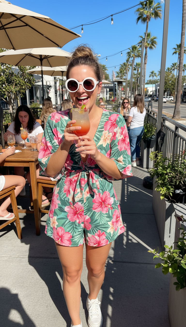 Playful Romper: Youthful and Fun
