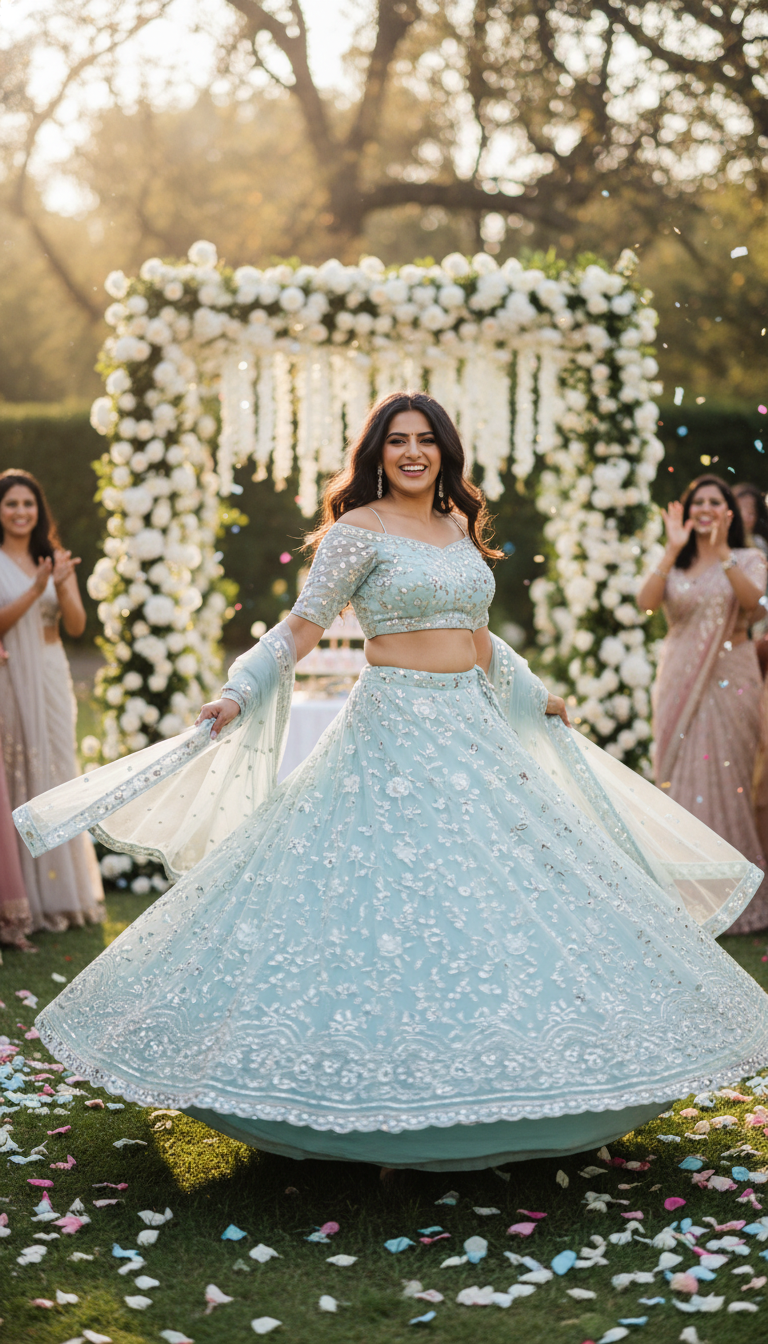 Contemporary Lehenga Choli: Effortlessly Grand