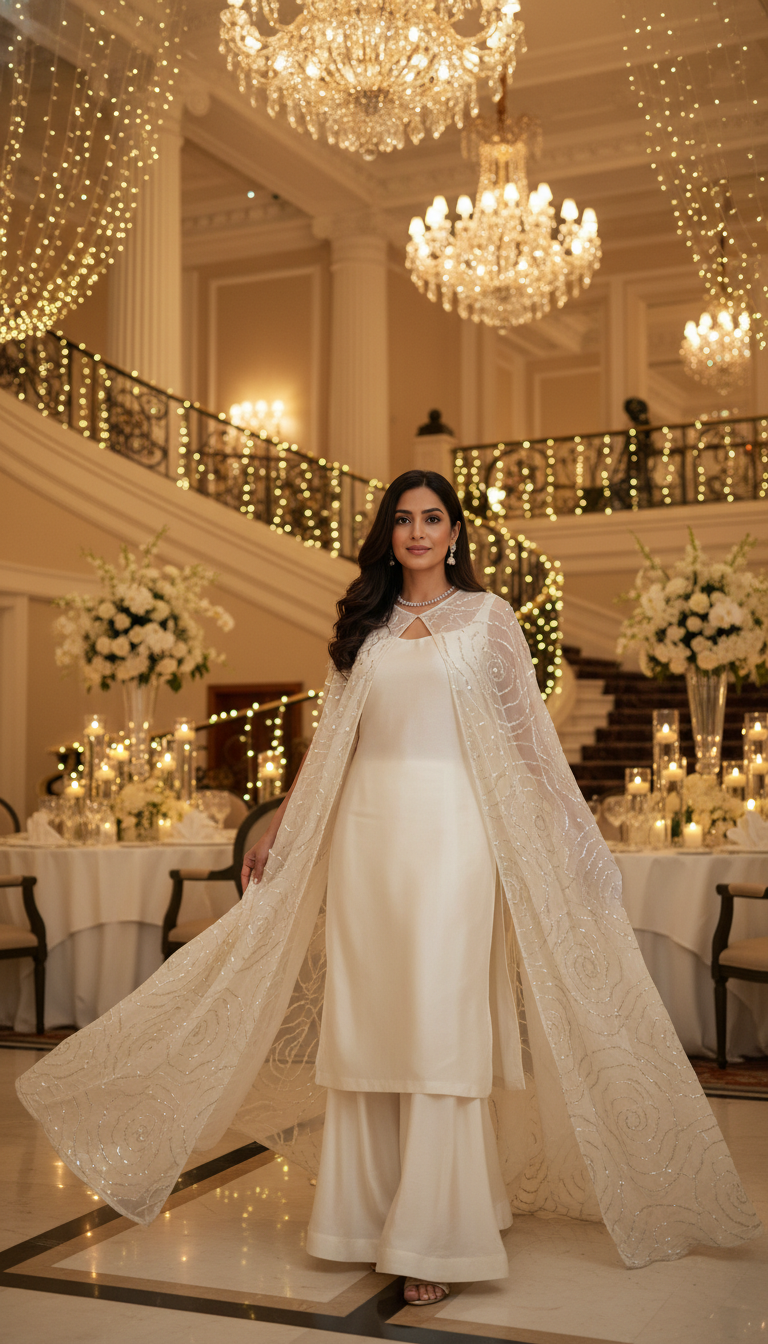 Cape Style Outfit: Dramatic and Ethereal