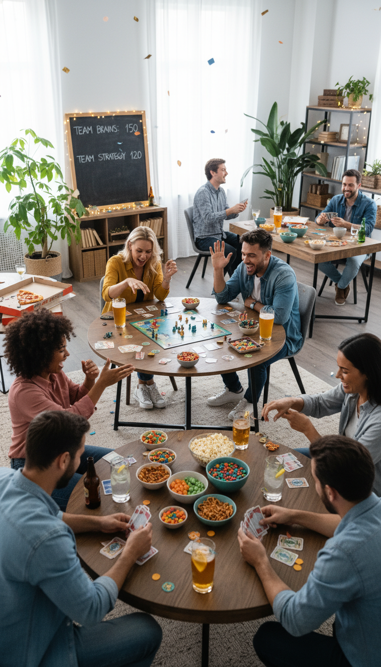 Competitive Game Night Extravaganza