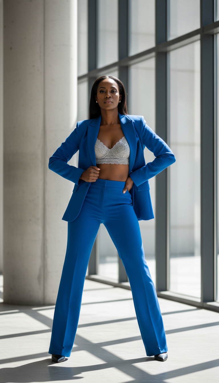 Power Suit with a Twist