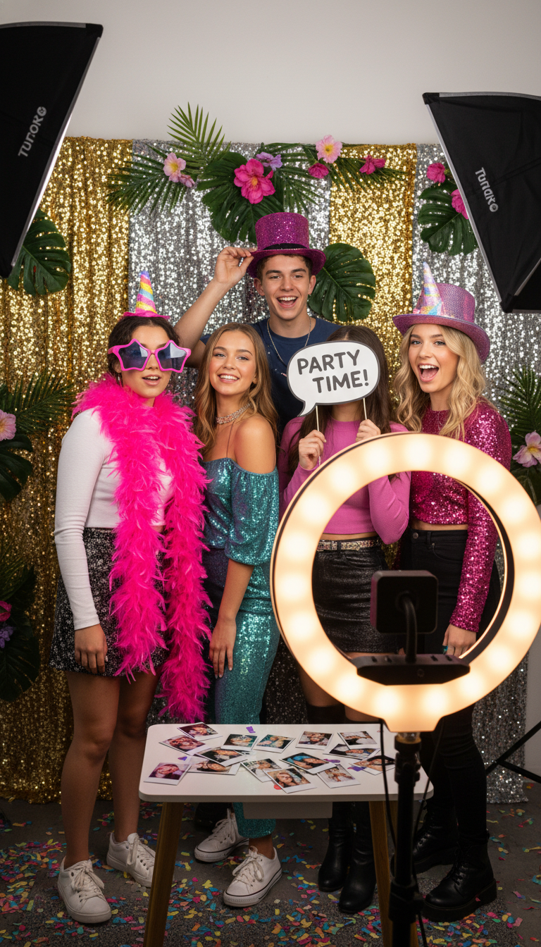 Glamorous Photo Booth Bash