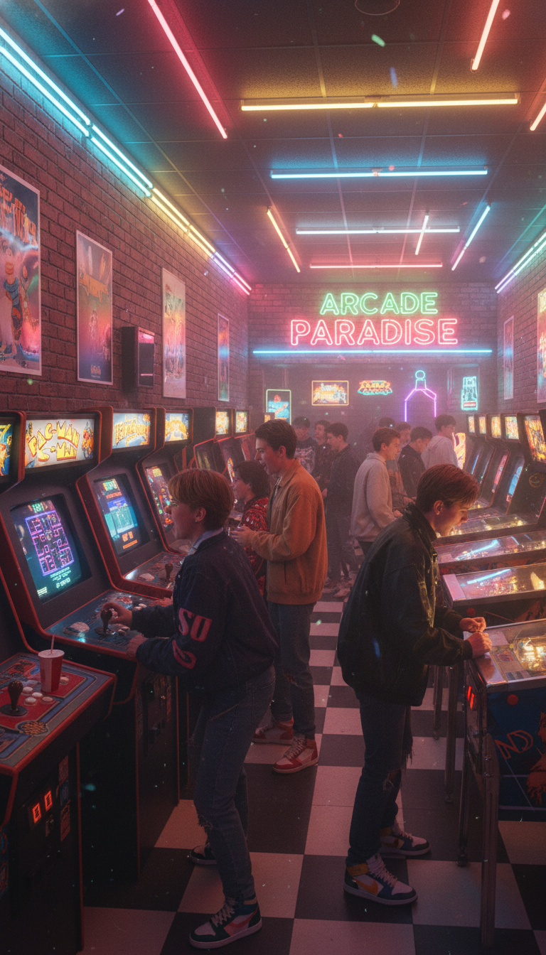 Retro Arcade Takeover