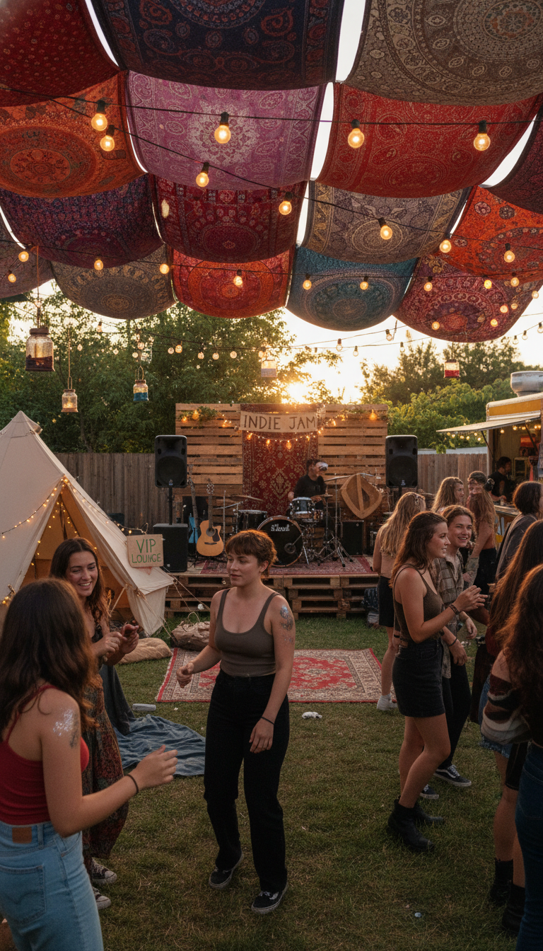 DIY Festival/Concert Vibe Party
