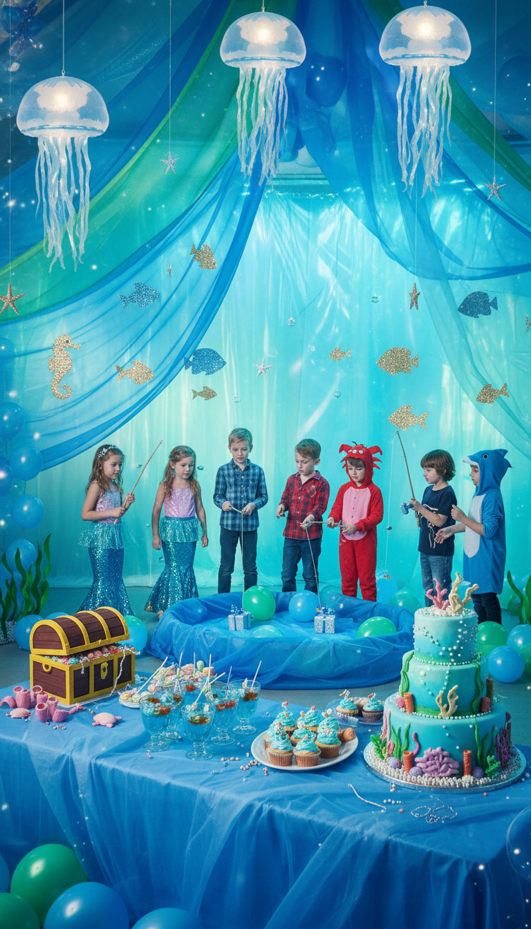 Under the Sea Mermaid/Ocean Party