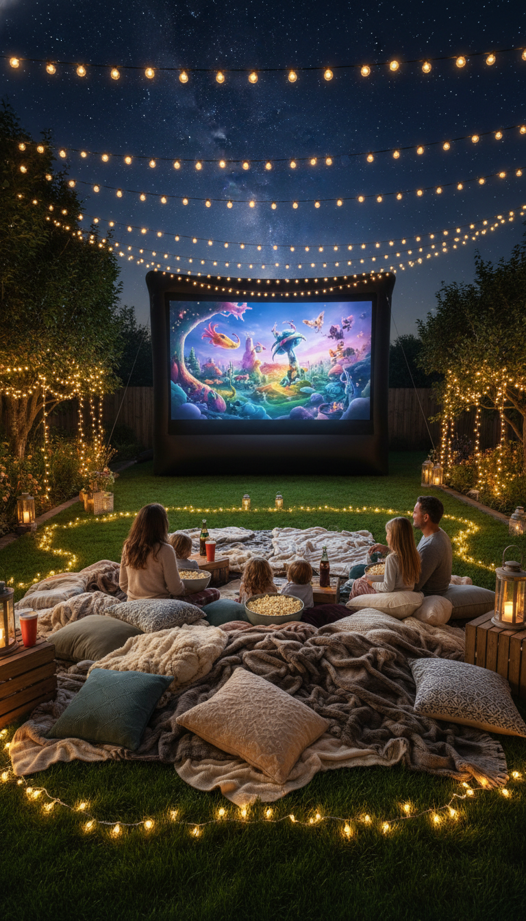 Backyard Movie Night
