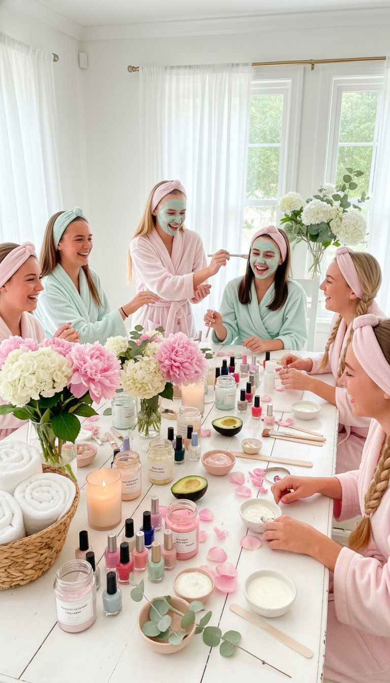 DIY Spa & Glamour Party