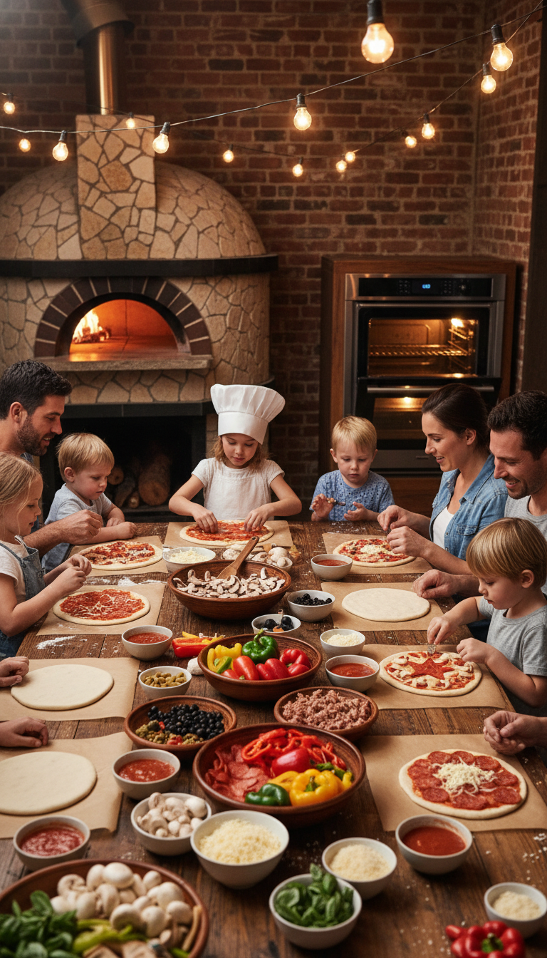 Build-Your-Own Pizza Party