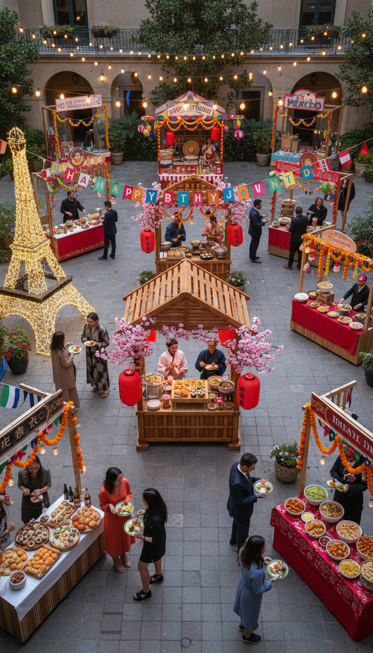 Around the World Culinary Journey