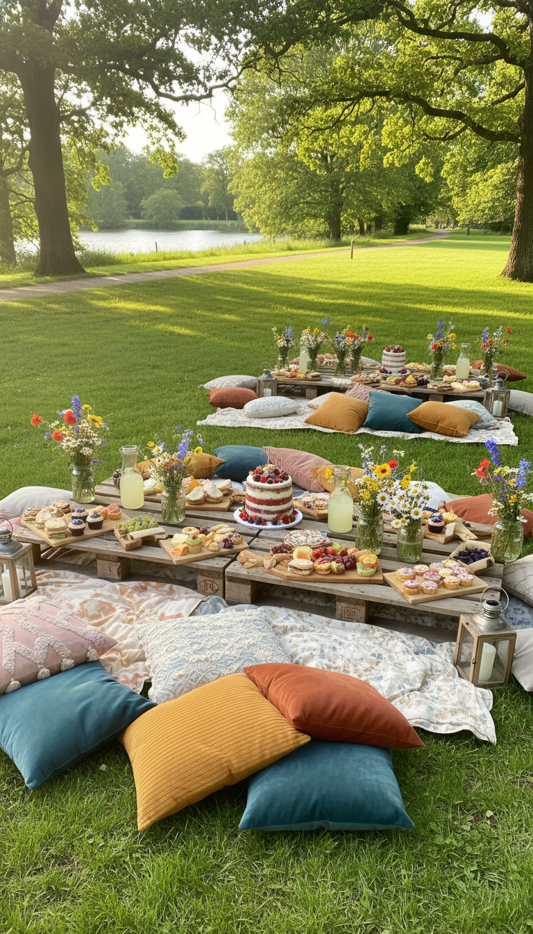 Outdoor Picnic Setup