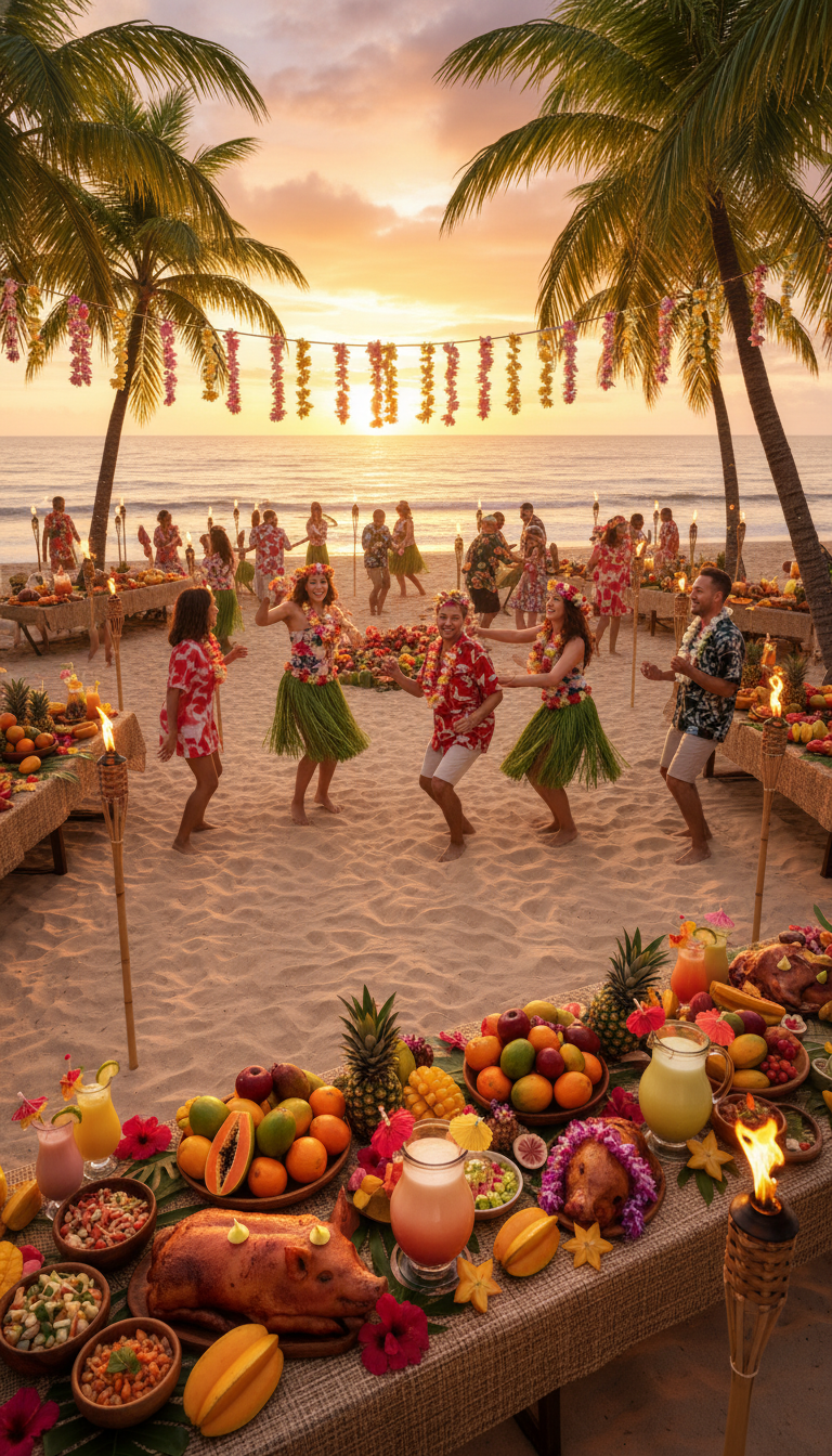Tropical Luau Paradise