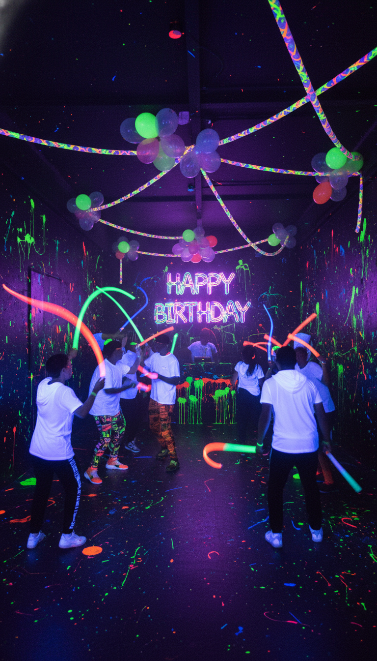 Glow-in-the-Dark Party