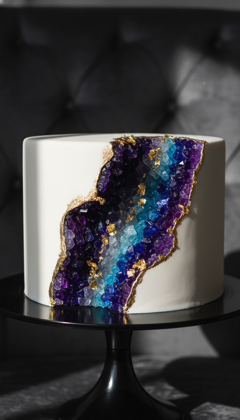 Enchanting Geode Cake