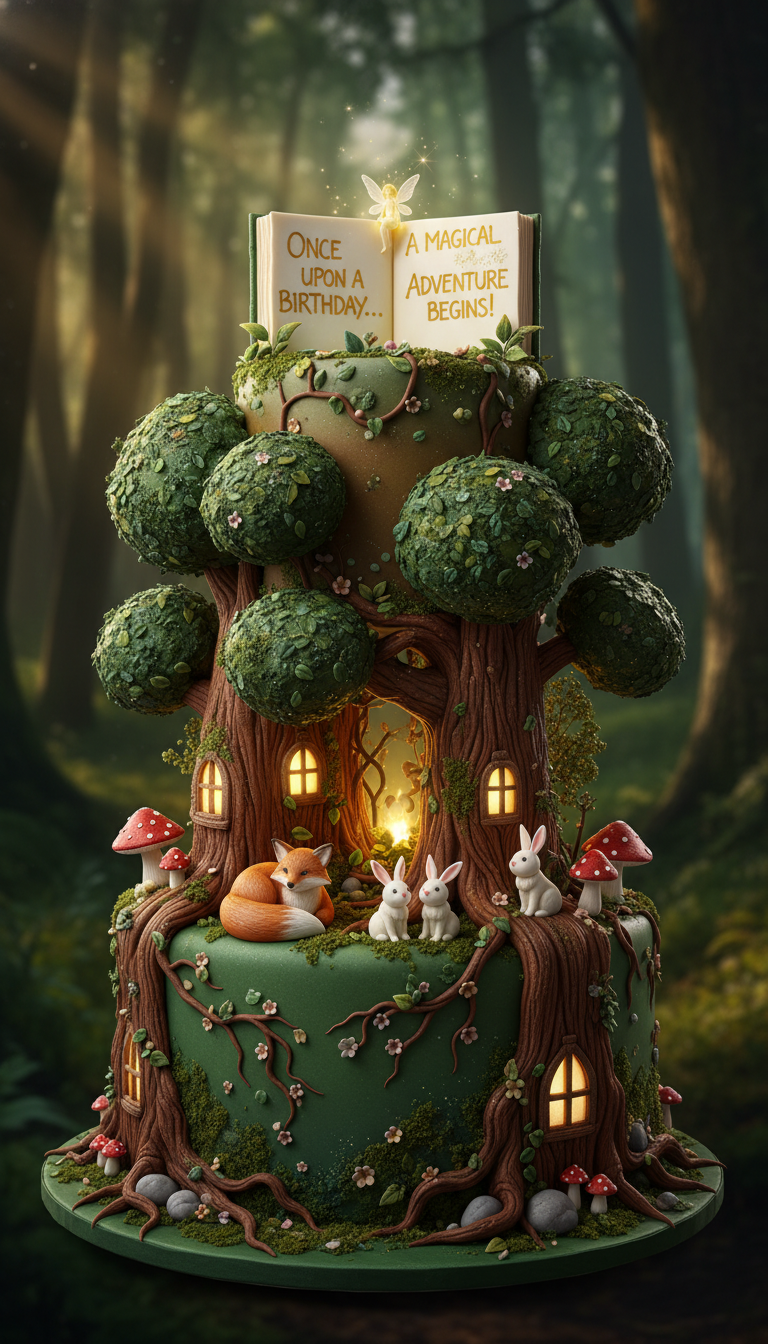 Imaginative Storybook Cake