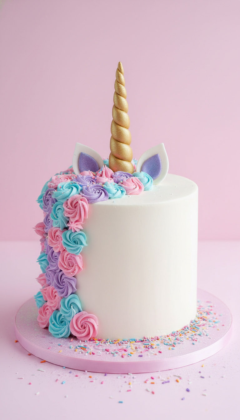 Unicorn Whimsy Cake