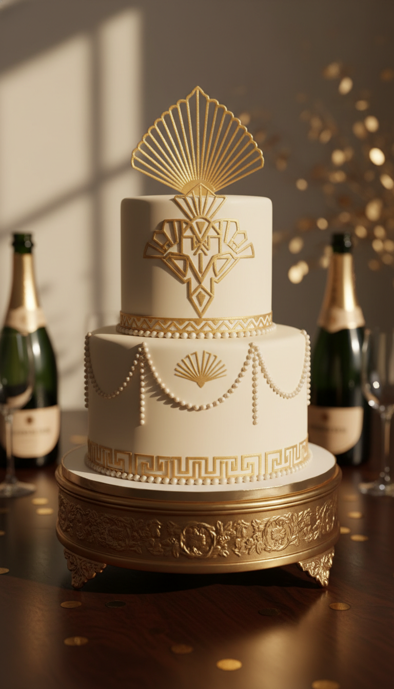 Vintage Glamour Cake