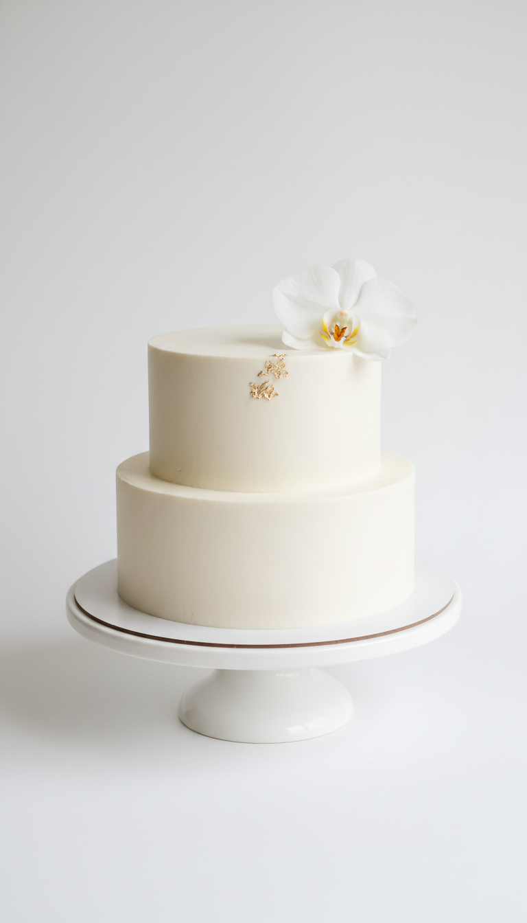 Minimalist Chic Cake