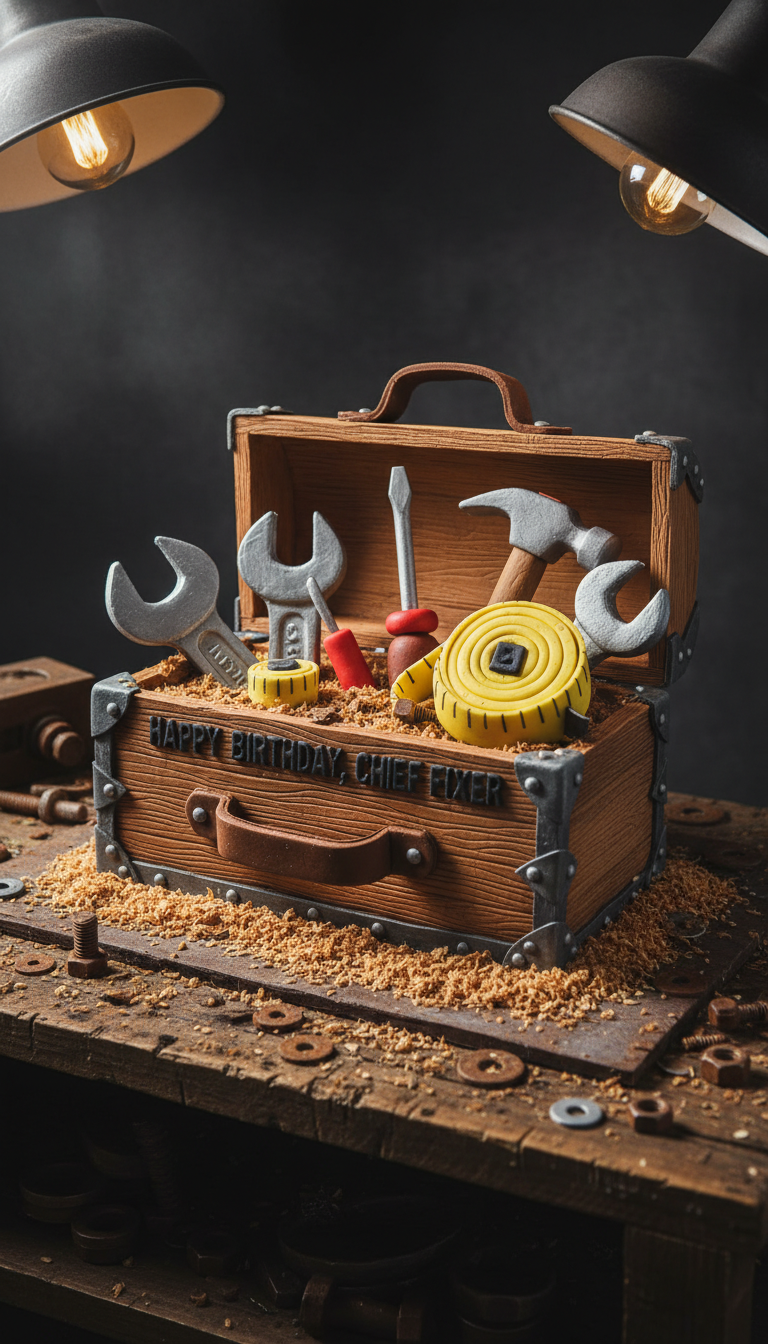 DIY Dynamo / Handyman's Dream Cake