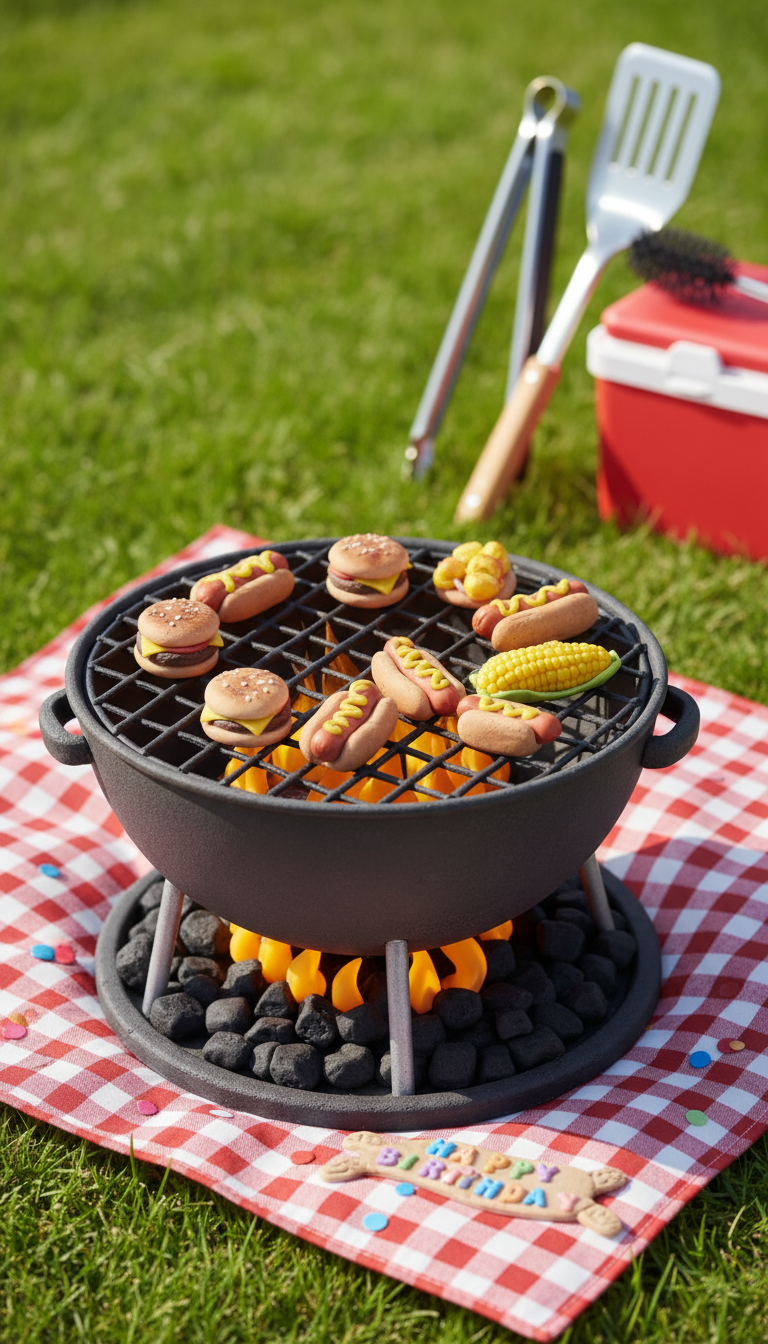 The Grill Master's BBQ Pit Cake