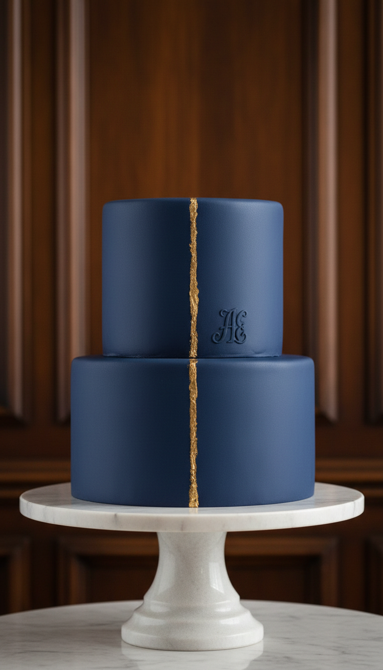 Sophisticated Gentleman's Elegance Cake