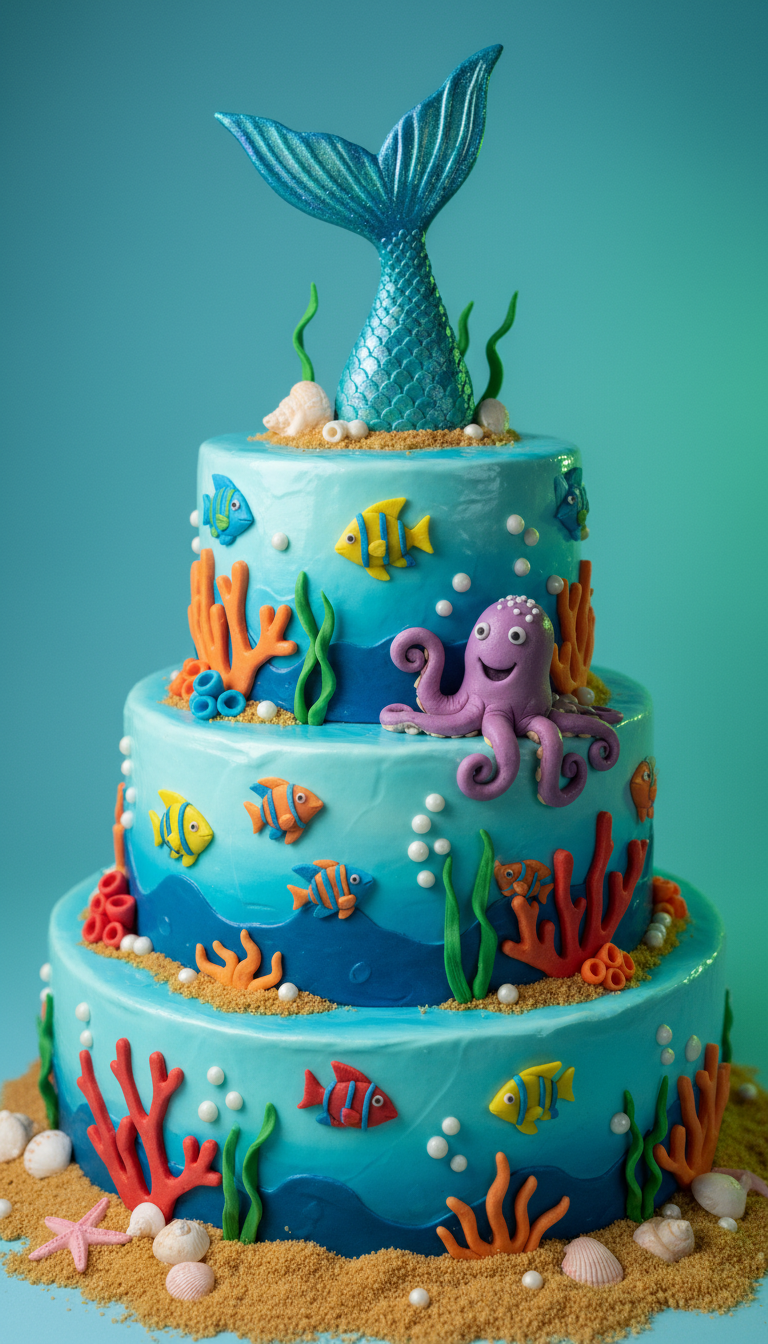 Under the Sea Adventure Cake