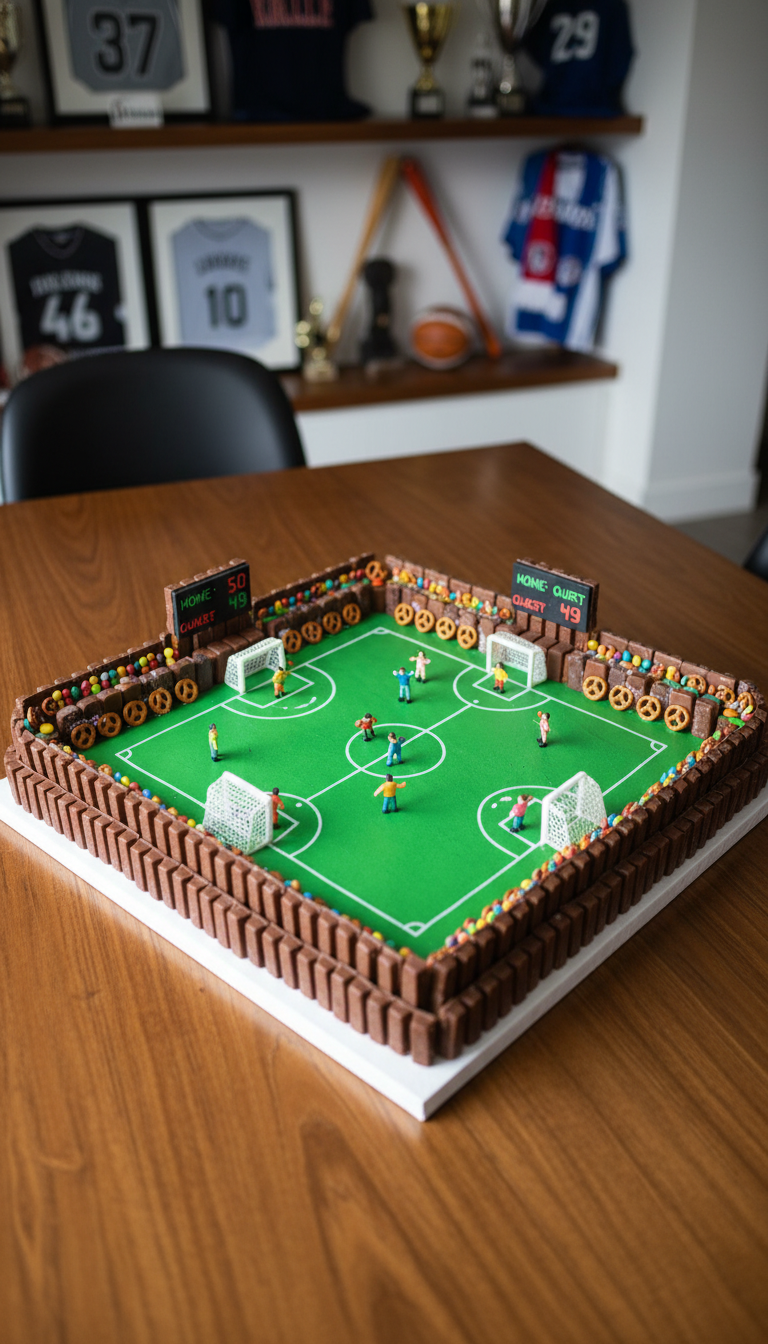 Sports Stadium Cake