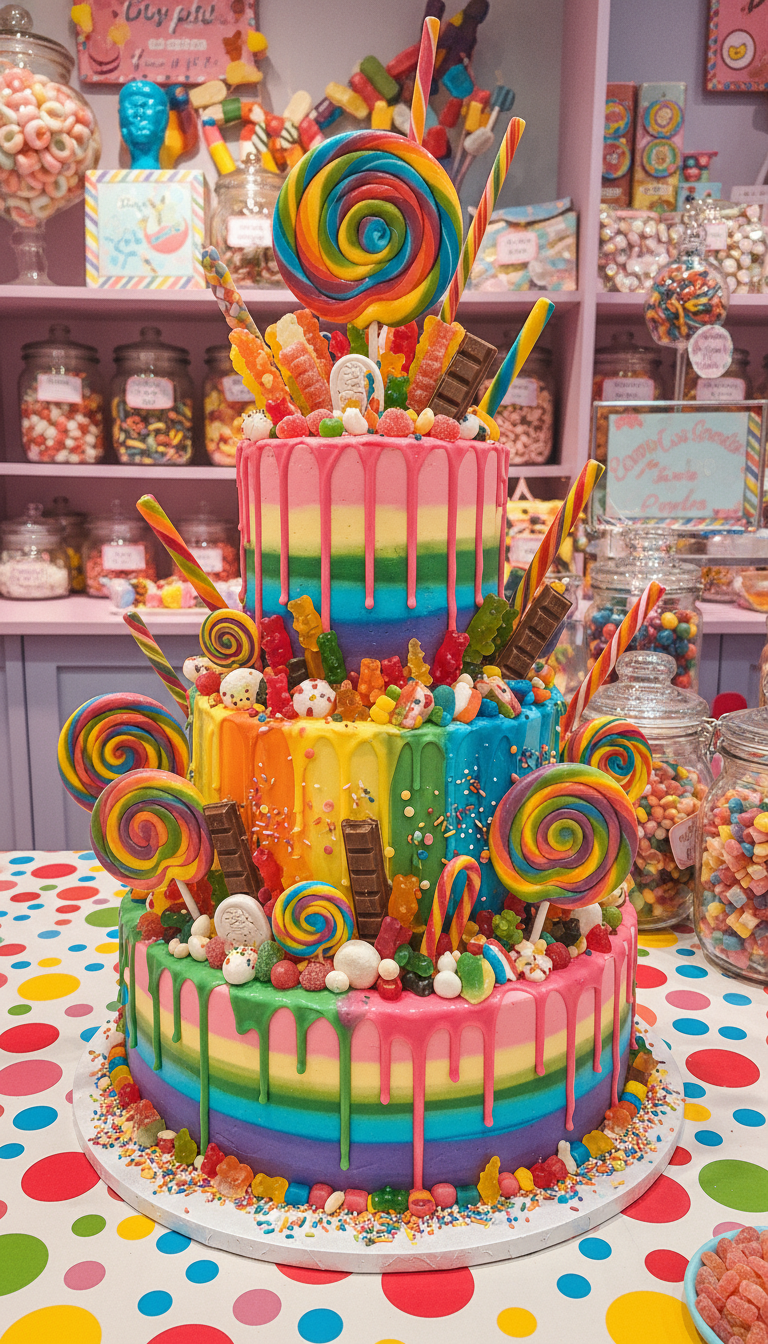 Candy Land Dream Cake