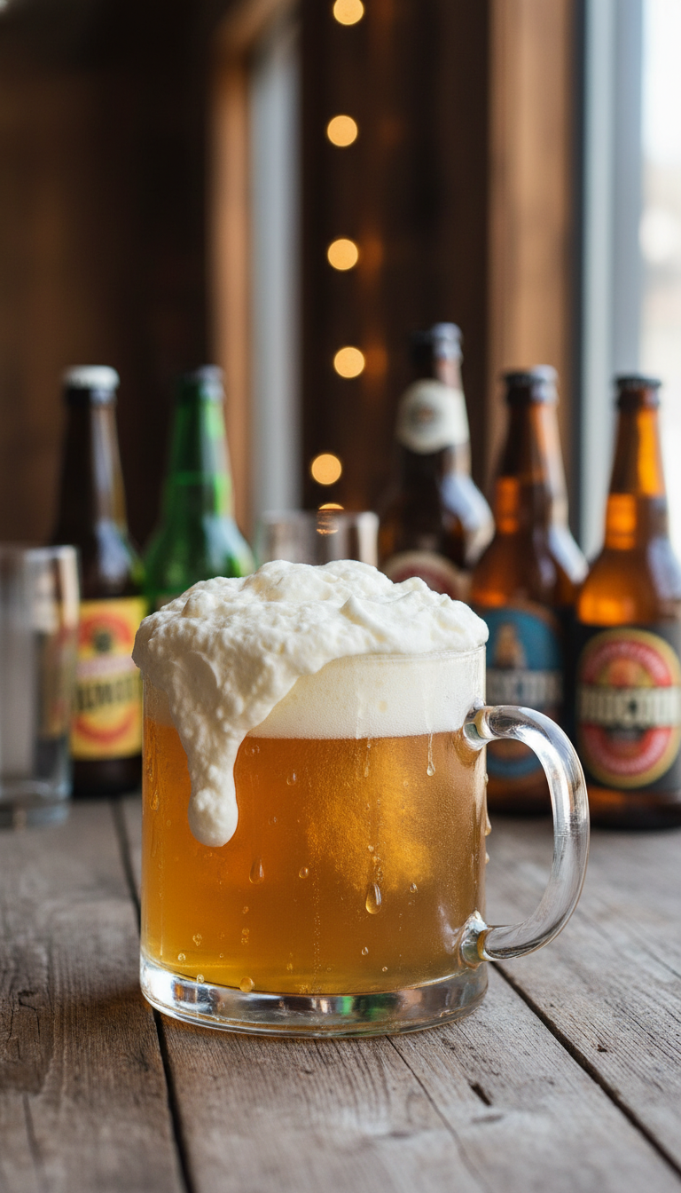Cheers to Another Year: Beer Mug Cake