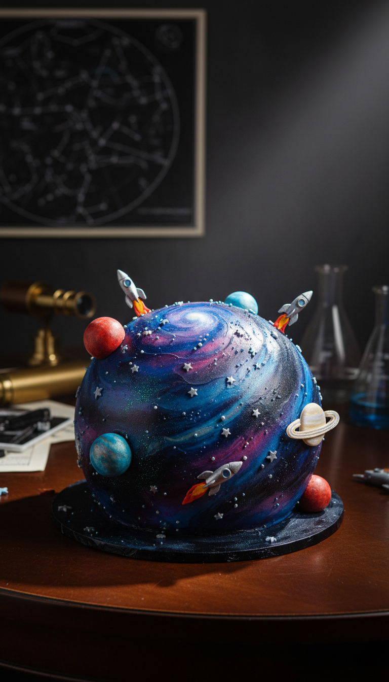 Science Explorer Galaxy Cake