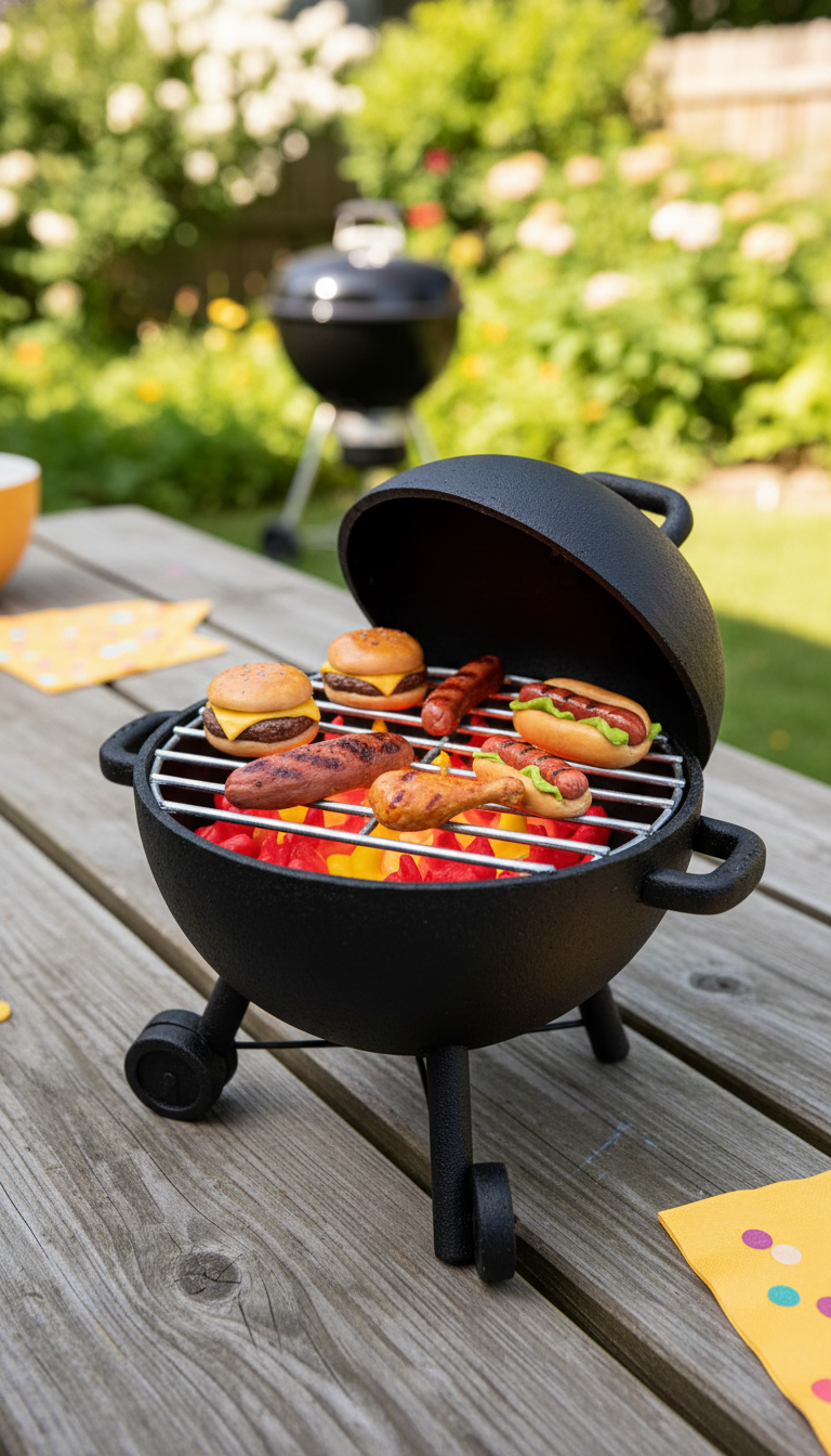 The Master Chef's Delight: BBQ Grill Cake