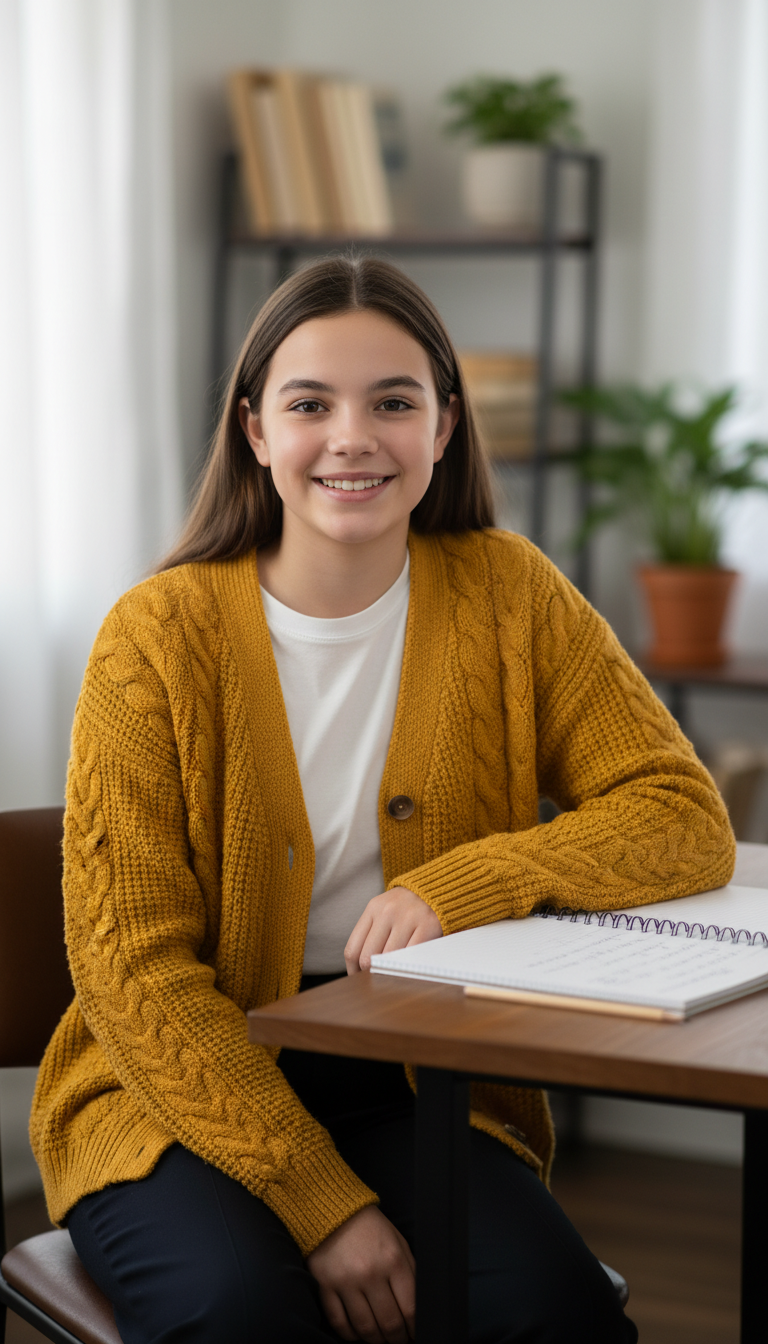 Cozy Cardigan Charm