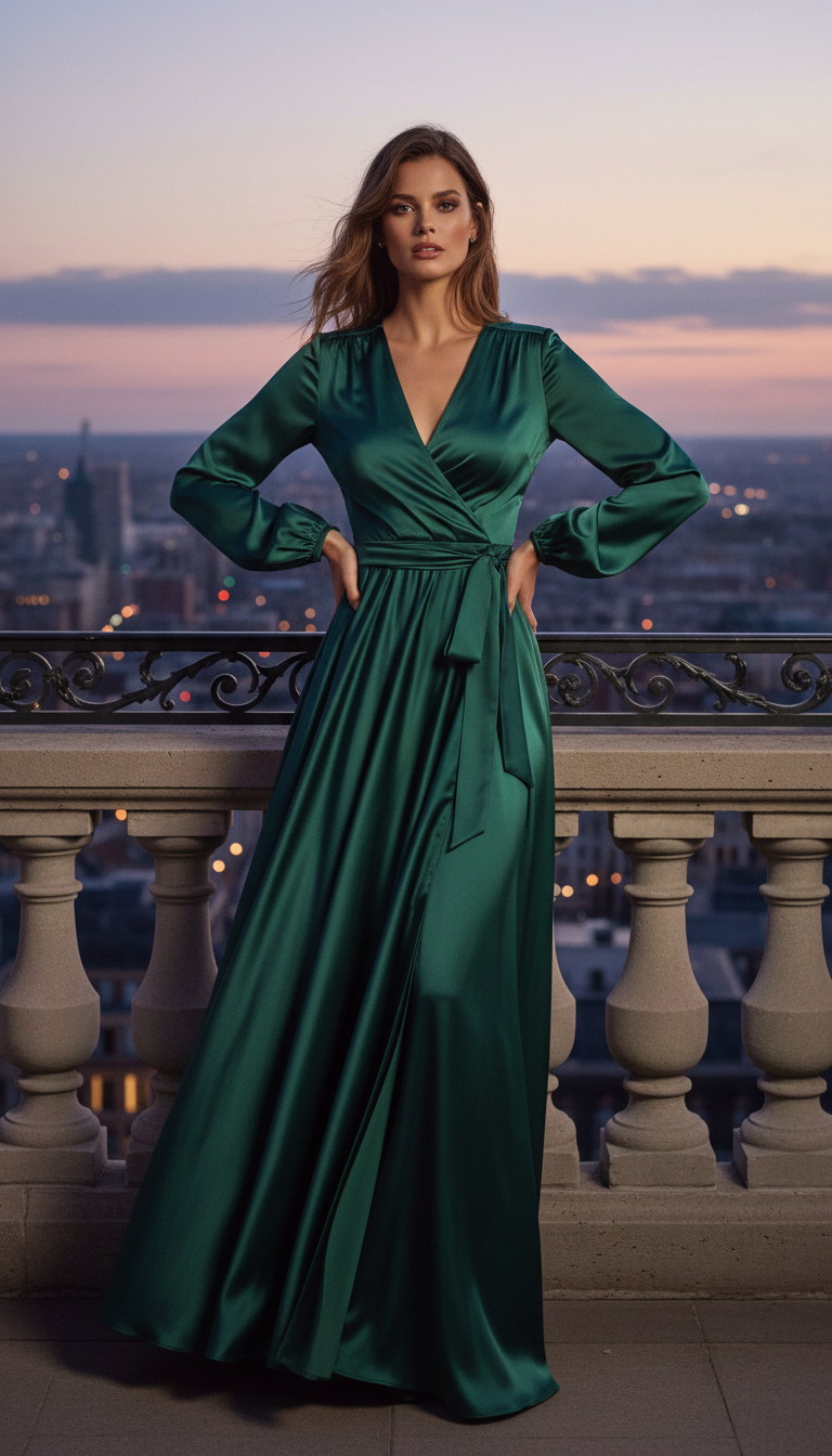 Flattering & Fabulous: The Elegant Wrap Dress