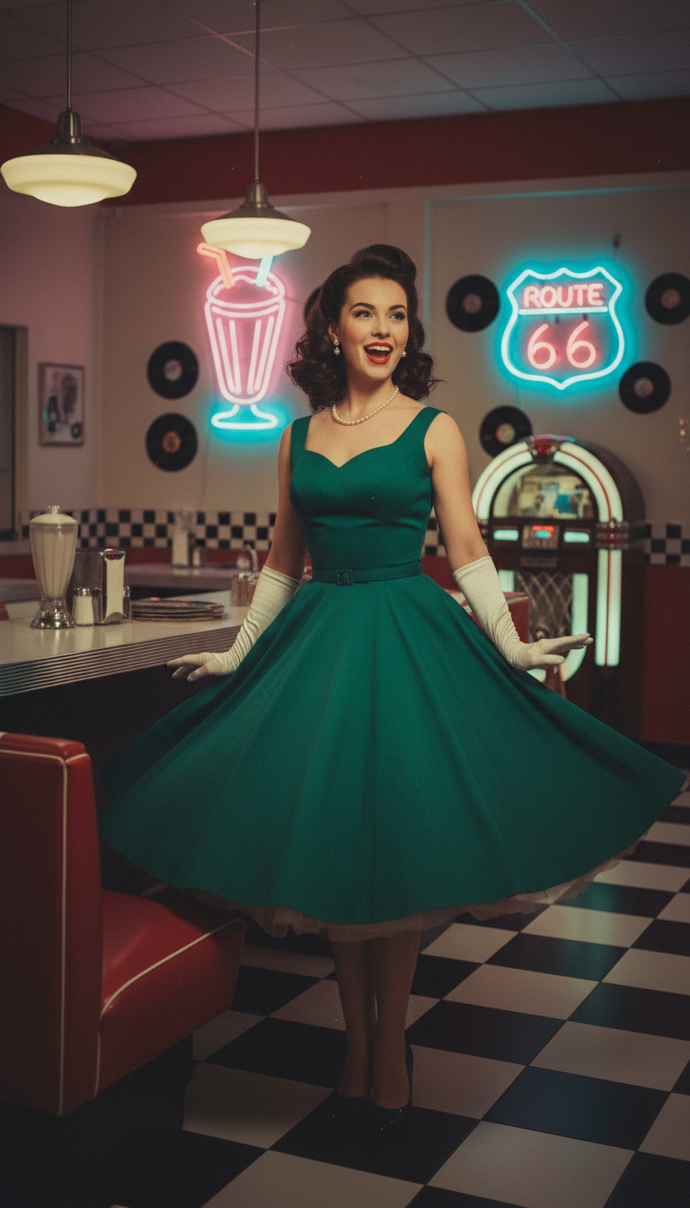 Vintage Glamour Outfit