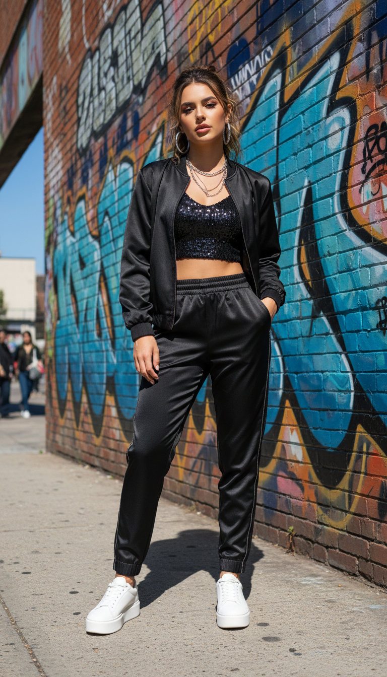 Sporty Luxe Attire