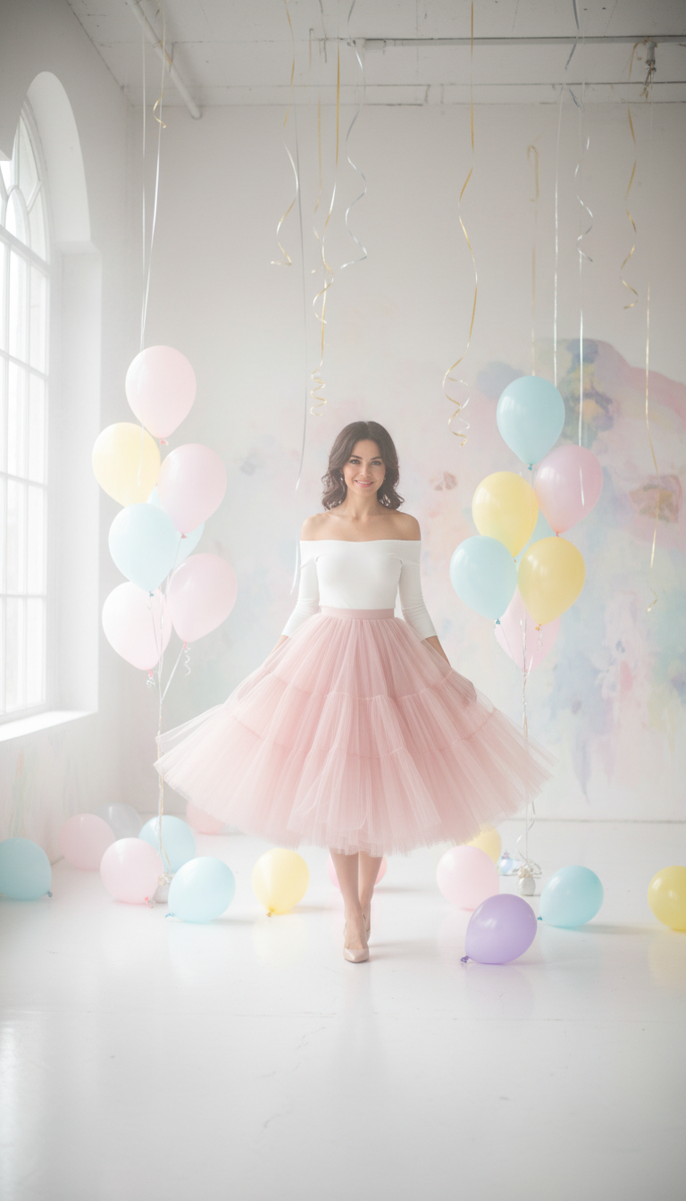 Whimsical Tulle Skirt