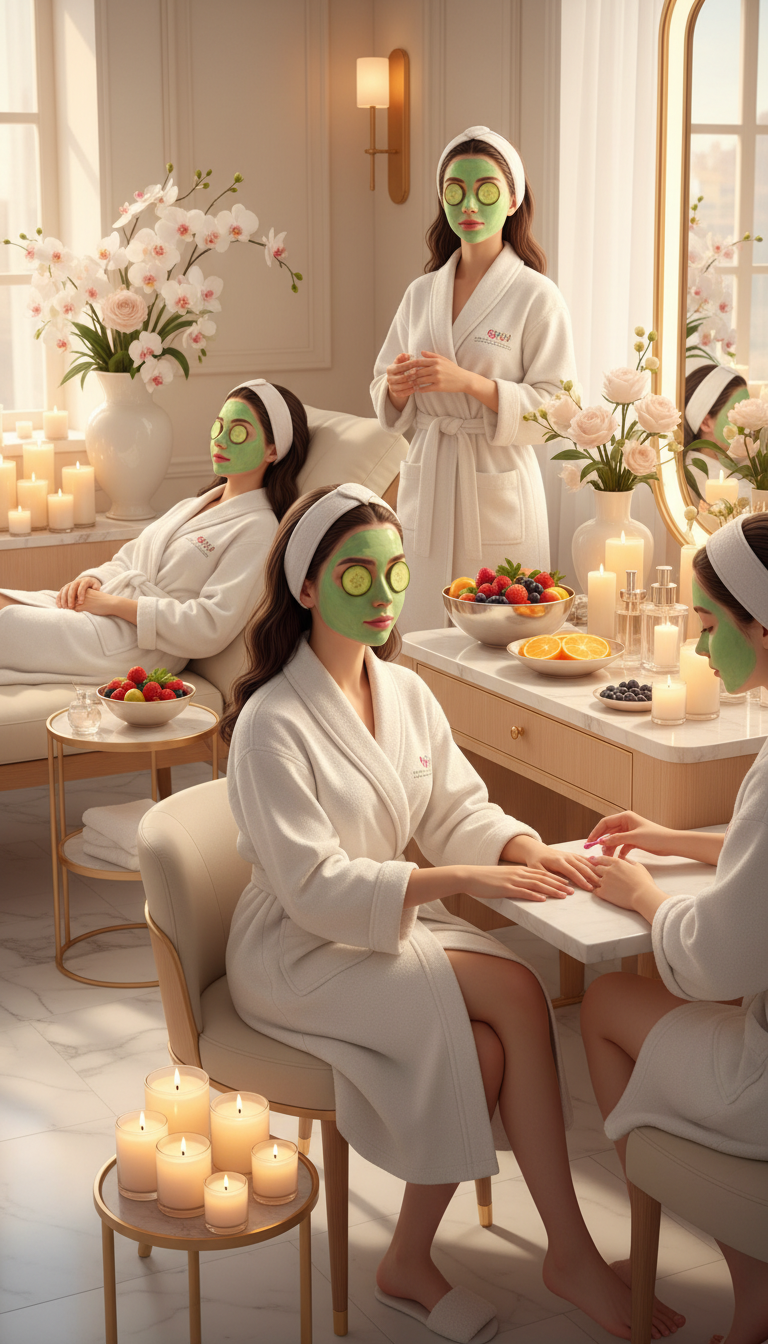Pamper & Shine Spa Retreat