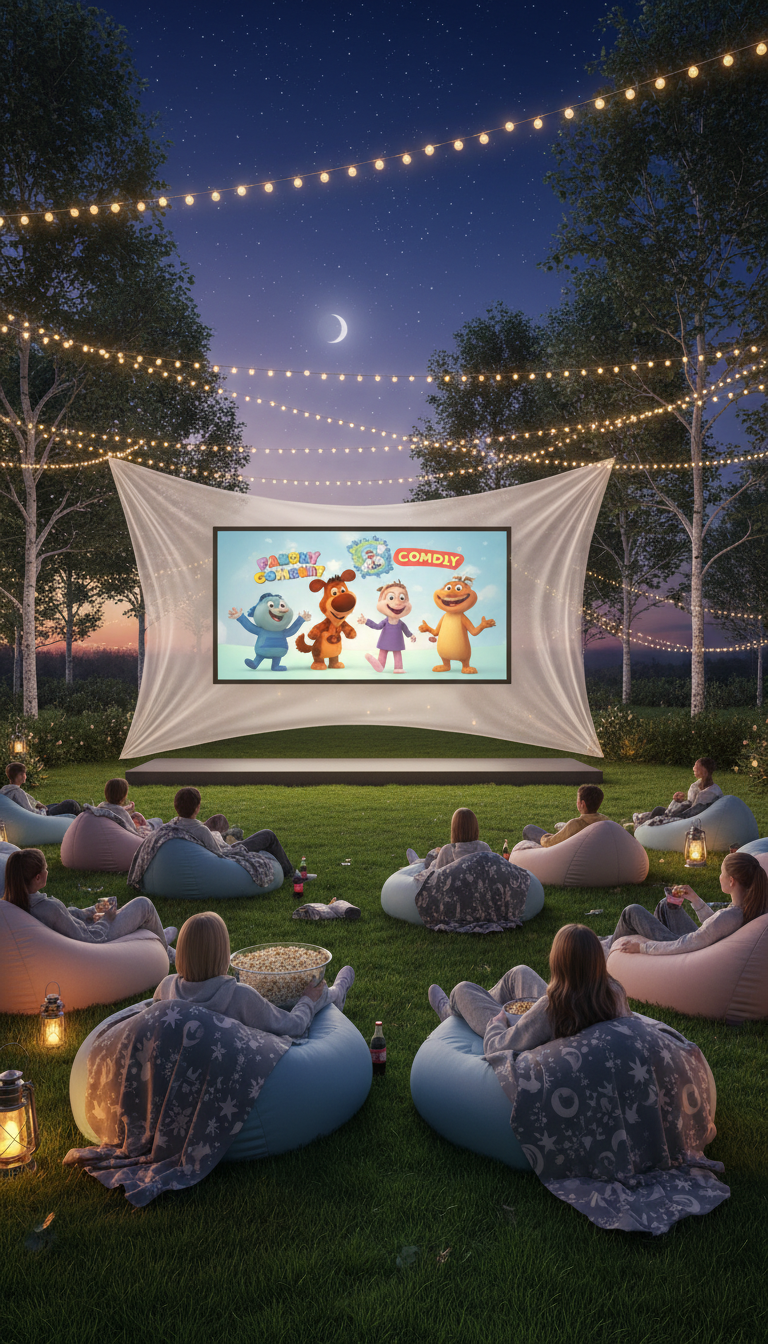 Outdoor Cinema Under the Stars