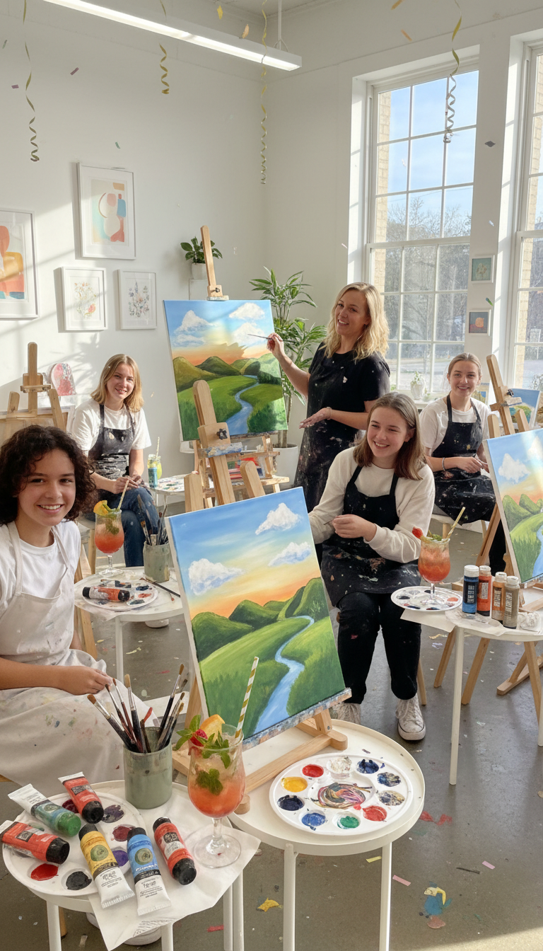 Artistic Paint & Sip Session